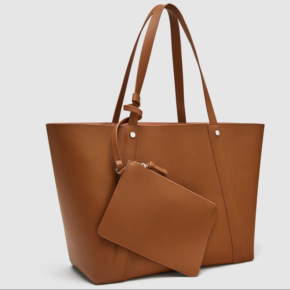 ZARA Reversible Tote Bag - Picture 3 of 7